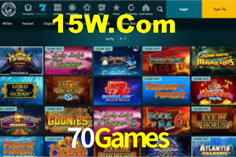 Welcome Bonus 70Games